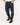 Jeans japan denim dark blue con baffi e sfumature 