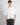 T-shirt scollo V cropped fit bianco 