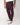 Pantalone classic fit fondo stretto vino 