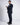 Abito monopetto fit sartoriale blu 