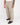 Pantalone Boston con pinces fondo largo beige 