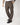Pantalone fit sartoriale fondo largo spigato marrone 