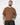 T-shirt girocollo in filo tabacco 