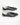 Sneakers classica in vera pelle nero 