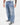 Jeans baggy fit denim blue marmorizzato 