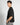 T-shirt scollo V cropped fit nero 