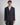 Abito Boston doppiopetto fondo ampio gessato blu<BR/> 