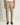 Pantalone fit sartoriale beige 