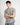T-shirt regular fit in cotone grigia 