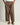 Pantalone Kobe in gabardine marrone 