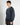 Felpa college doppio cursore blu 