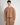 Felpa cropped taglio vivo cammello 
