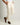Pantalone fit sartoriale avorio 