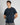 T-shirt regular fit in 100% cotone blu 