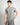 T-shirt regular fit in cotone grigia 