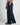 Pantalone London fondo ampio blu 
