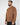 Cardigan spiga cropped fit tabacco 