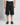 Bermuda Atelier wide fit nero 