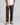 Pantalone London fondo ampio marrone 