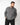 Pullover polo cropped fit grigio 