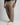 Pantalone balloon fit fango 