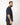 T-shirt oversize100% cotone blu 