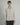 Camicia relaxed fit manica lunga righe beige 