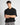 T-shirt scollo V cropped fit nero 