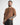Polo tramata cropped fit tabacco 