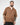 Cardigan rombo cropped fit tabacco 