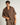 Camicia Ren relaxed fit marrone 
