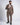 Abito monopetto fit sartoriale marrone 
