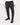 Pantalone fin sartoriale  fresco lana nero melange 