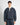 Felpa cropped taglio vivo blu 