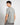 T-shirt regular fit in cotone grigia 