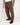 Pantalaccio fluido fondo ampio tabacco 
