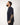 T-shirt oversize100% cotone blu 