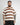 Polo fantasia riga cropped fit tabacco 