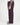 Pantalone London fondo ampio vino 
