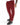 Pantalaccio fluido fondo stretto bordeaux 