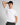 T-shirt filo di scozia bianco 