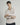Camicia relaxed fit manica lunga righe beige 