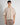 T-shirt cropped fit sabbia 