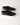 Sneakers in pelle nero 