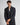 Blazer London doppiopetto crop lino blu 