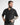 Polo tramata cropped fit nero 