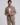 Blazer London doppiopetto crop fango 
