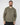 Cardigan spiga cropped fit verde militare 
