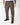 Pantalone fit sartoriale fondo largo spigato marrone 