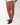 Pantalone fit sartoriale in flanella mattone 